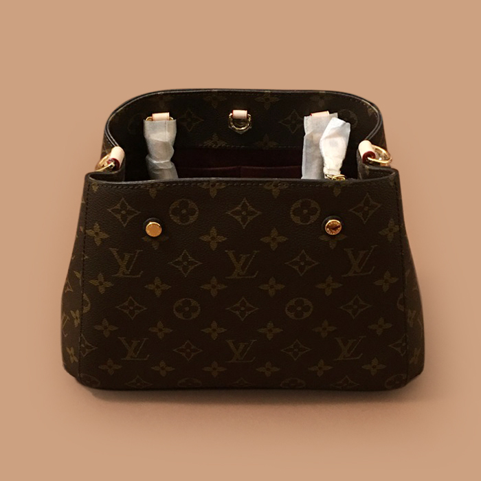 Belmont  - ルイヴィトンベルモント トート  ショッパーバッグ ブラウン