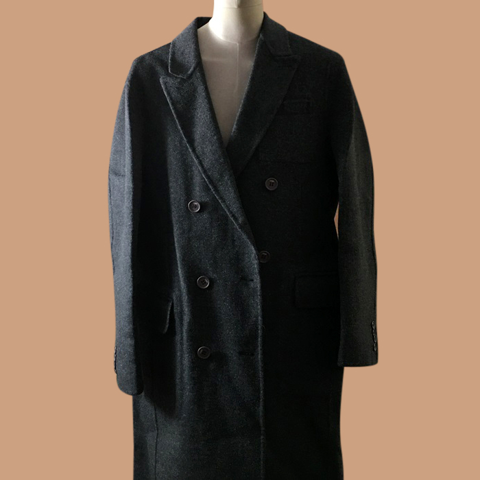 フェンディ メンズ モダン グレー リバーシブル コート - Gray  - fen01288x