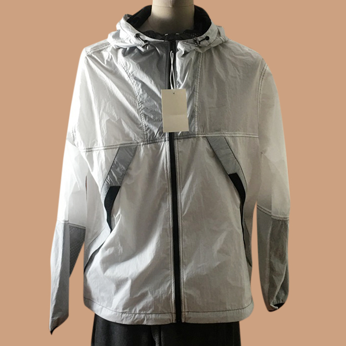 モンクレール メンズ ミニマル グレー ジャケット -Gray - moc02497x