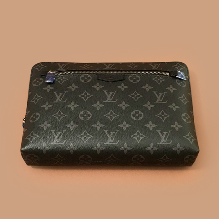  202036cm - ルイヴィトンユニセックス クラッチバッグ 36cm,ブラック