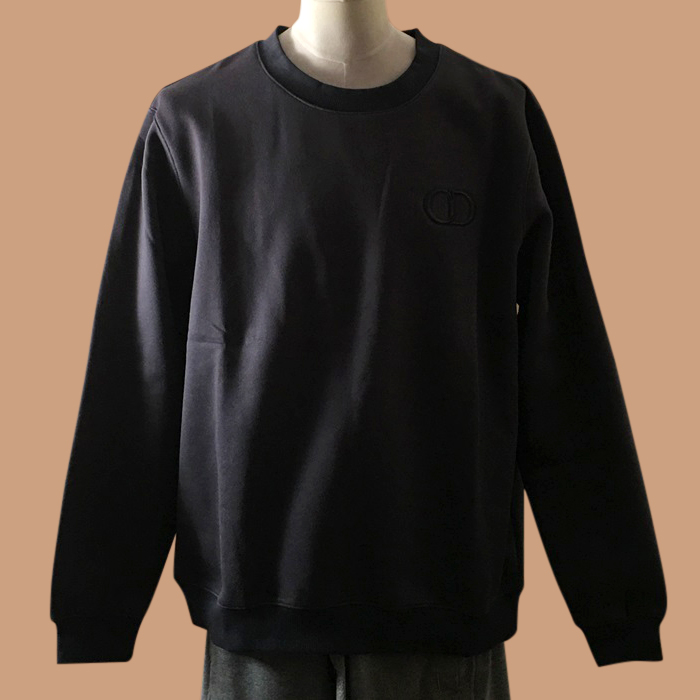 ディオール メンズ クラシック ブラック スウェット -  - dio01996x
