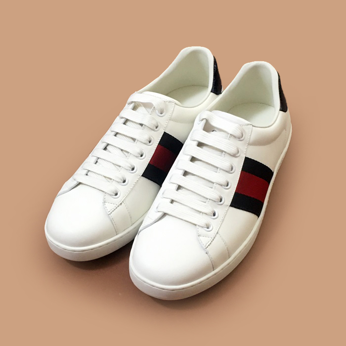 グッチ メンズ クラシック  スニーカー-  