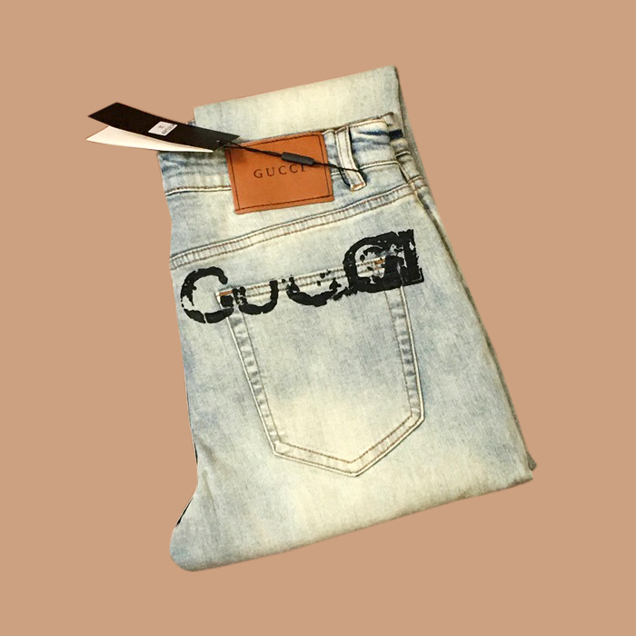 Denim  - グッチメンズ カジュアル クラシック ジーンズ  Size ブルー