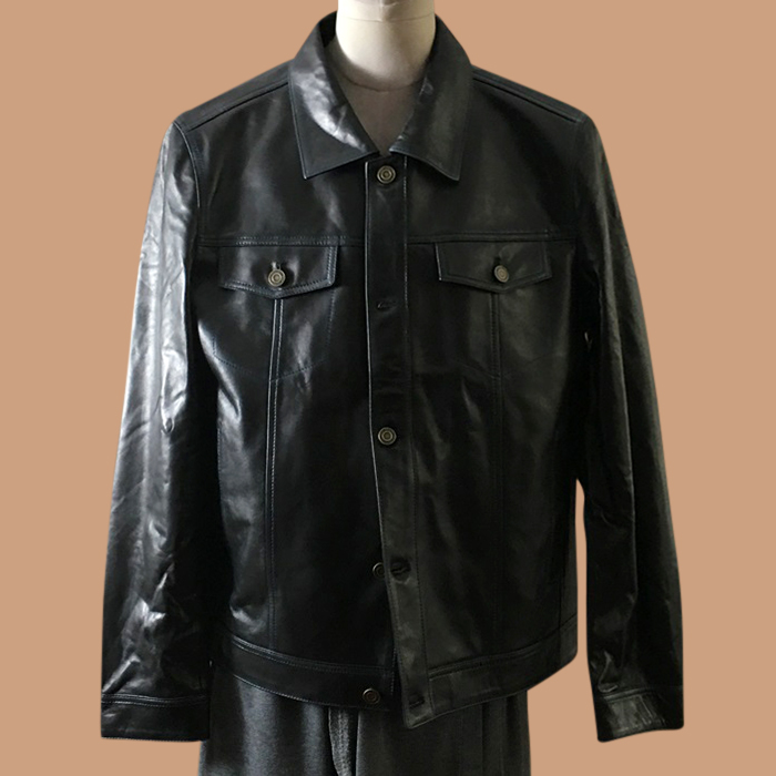 - サンローランメンズ カジュアル レザージャケット Ysl0128x Size(m - 3xl) ブラック