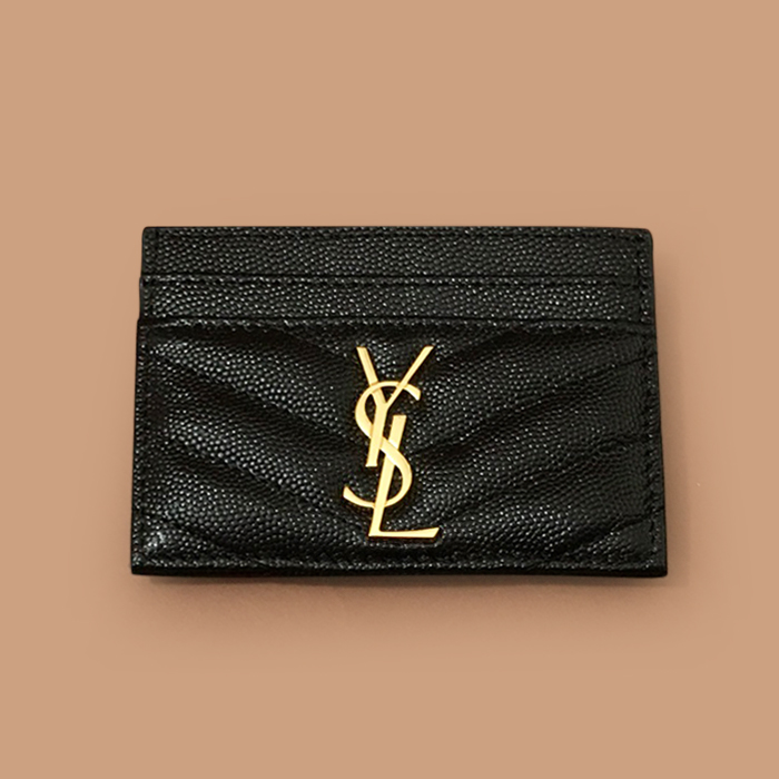 2019 Card Purse - サンローラン ユニセックス カードパース SLW0034.ブラック