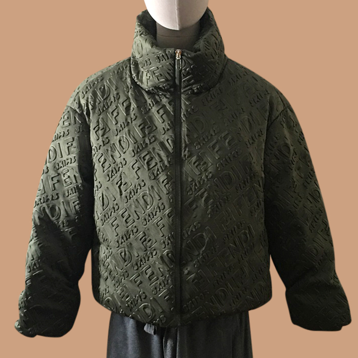 フェンディ レディース グースダウン グリーン パディング -  Green Padding - fen01291x