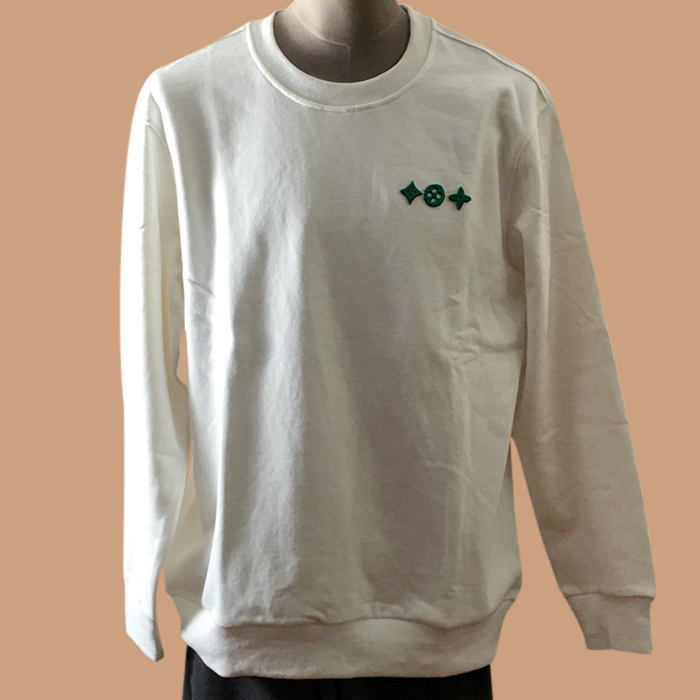 ルイヴィトン メンズ モダン ホワイト スウェット -  White 