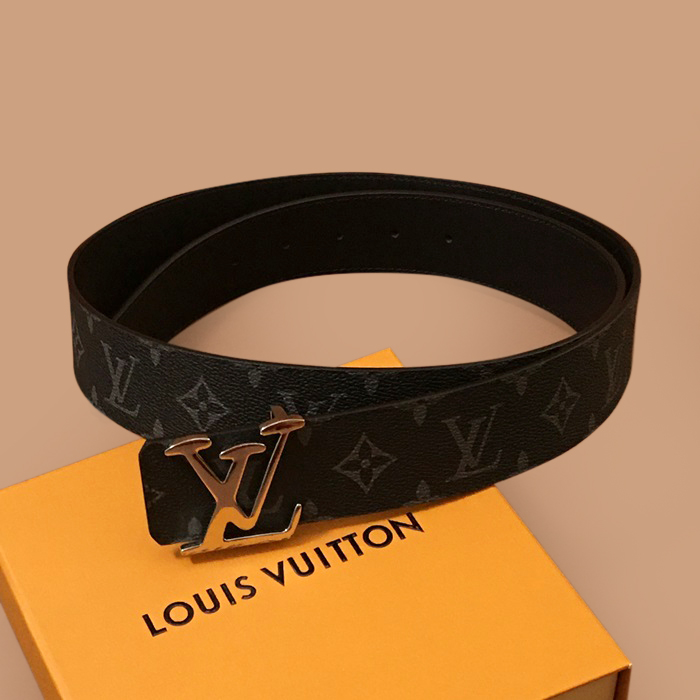   Belt,3.5cm - ルイヴィトンメンズレザーベルト,3.5cm,ブラック