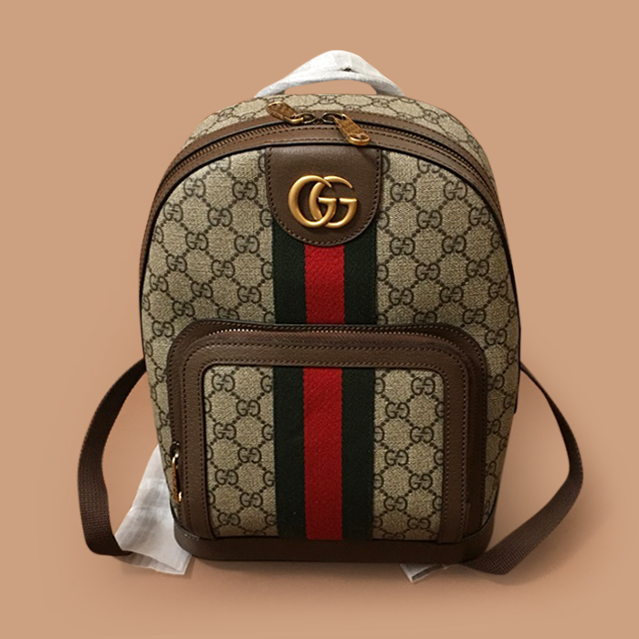 GG   ,39.5CM - グッチ GG オフィディア シュプリーム メンズ バックパック ,39.5CM,ブラウン