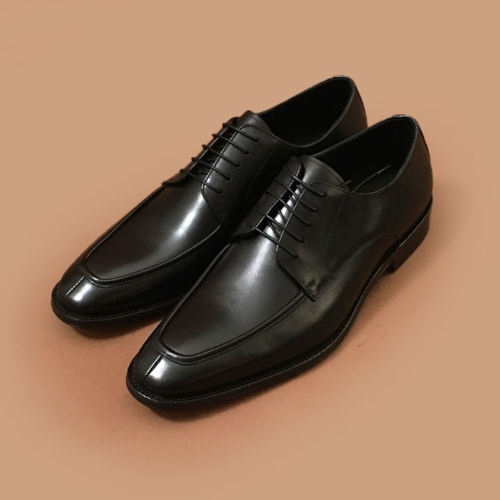   - エルメスメンズレザーオックスフォードブラック