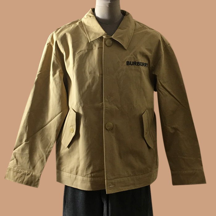 バーバリー メンズ クラシック キャメル ジャケット - Camel - bur04530x