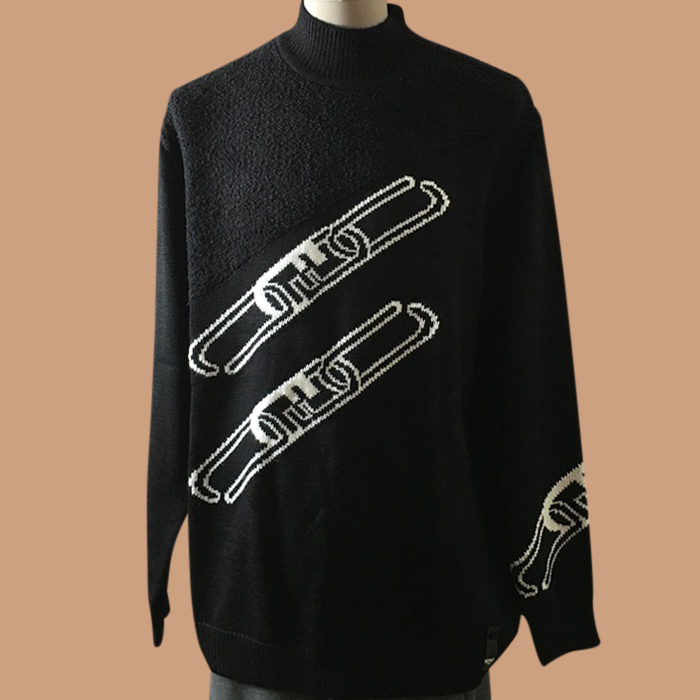 フェンディ メンズ トレンディ ブラック ニット -  - fen02199x