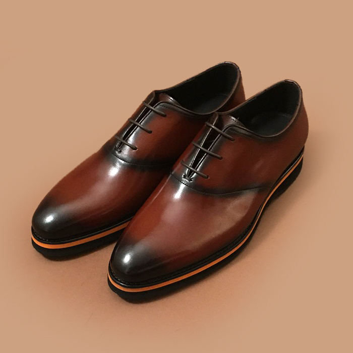 ルイヴィトン メンズ ビジネスレザーオックスフォード Size ブラウン -    Oxford Brown