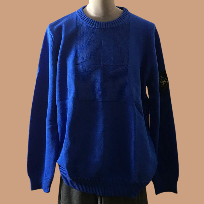   - ストーンアイランドメンズ カジュアル クルーネック セーター  Size(m - 2xl) ブルー