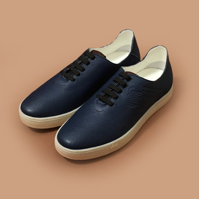 ベルルッティ メンズ クラシック ネイビー スニーカー -  - ber0125x