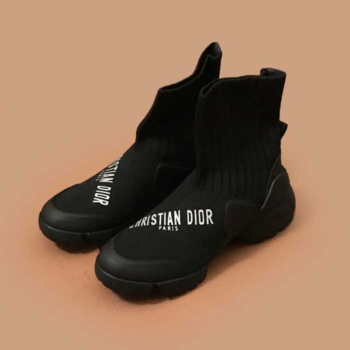 Mm/ Wm Knit ディオールユニセックス ニット  ランナー DIOS0039,ブラック