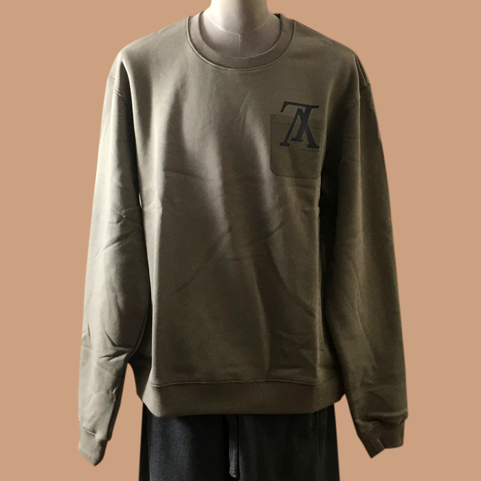 ルイヴィトン メンズ モダン グレー スウェット -  Gray  - lou05279x