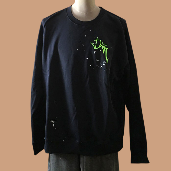 ディオール メンズ クラシック ネイビー スウェット -  - dio02045x