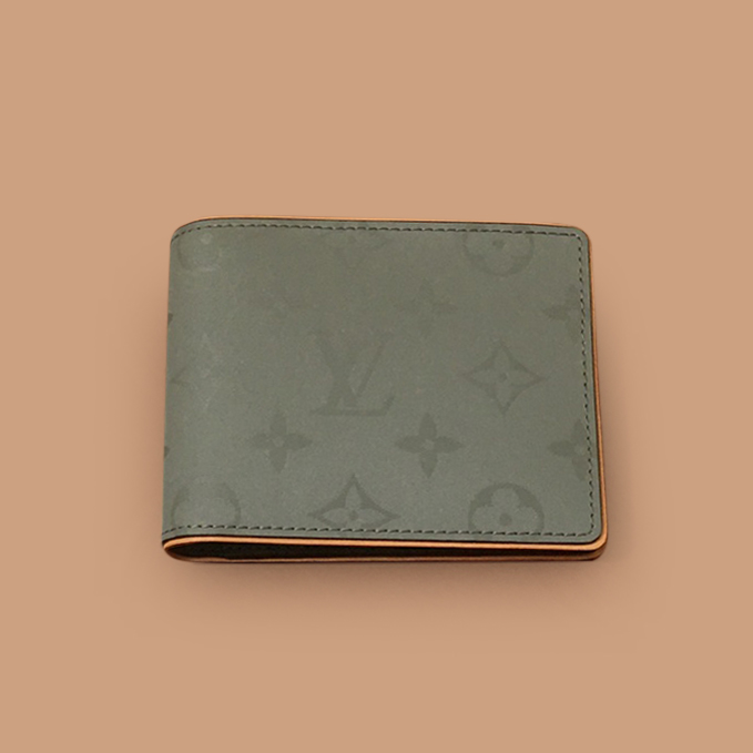   ,11.5cm - ルイヴィトンメンズレザー長財布,11.5cm,グレー