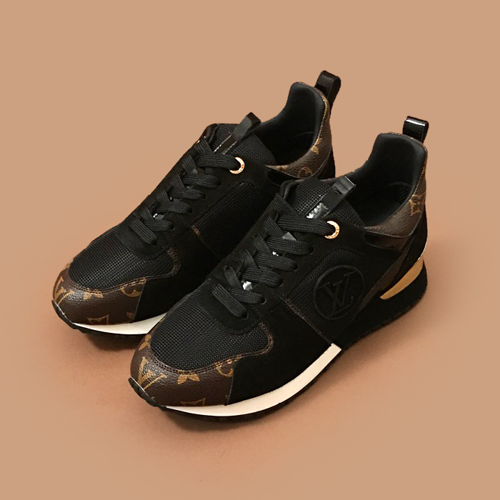 ルイヴィトン メンズ Run Away ブラウン スニーカー - Brown 