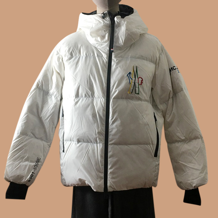 モンクレール メンズ モダン ホワイト パディング - White Padding - Moc02508x
