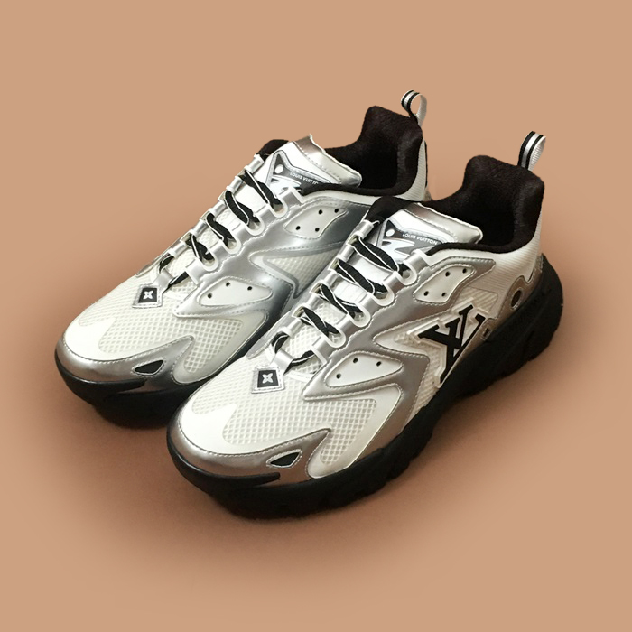 ルイヴィトン メンズ ホワイト スニーカー - White  - lou05048x