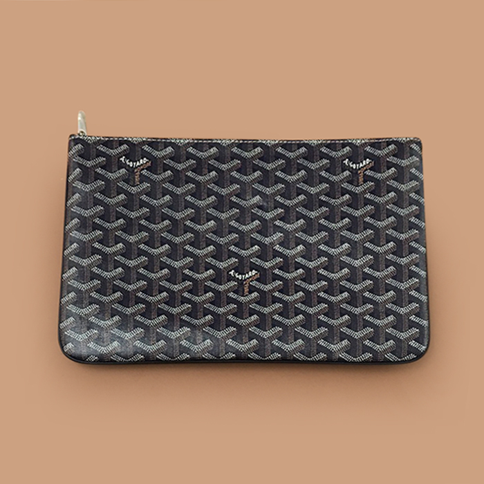 2019 PVC40CM - ゴヤールPVC ユニセックス クラッチバッグ,40CM,グレー