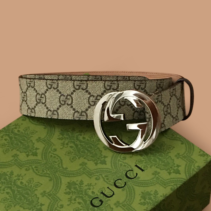 グッチ メンズ モダン ブラウン ベルト -Brown Belts