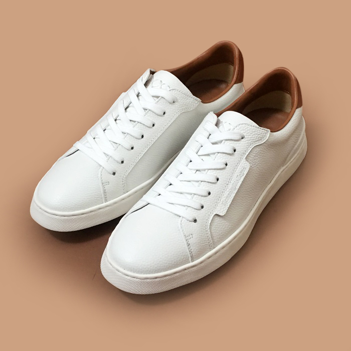 エルメネジルド・ゼニア メンズ ホワイト スニーカー -White  - zeg0410x