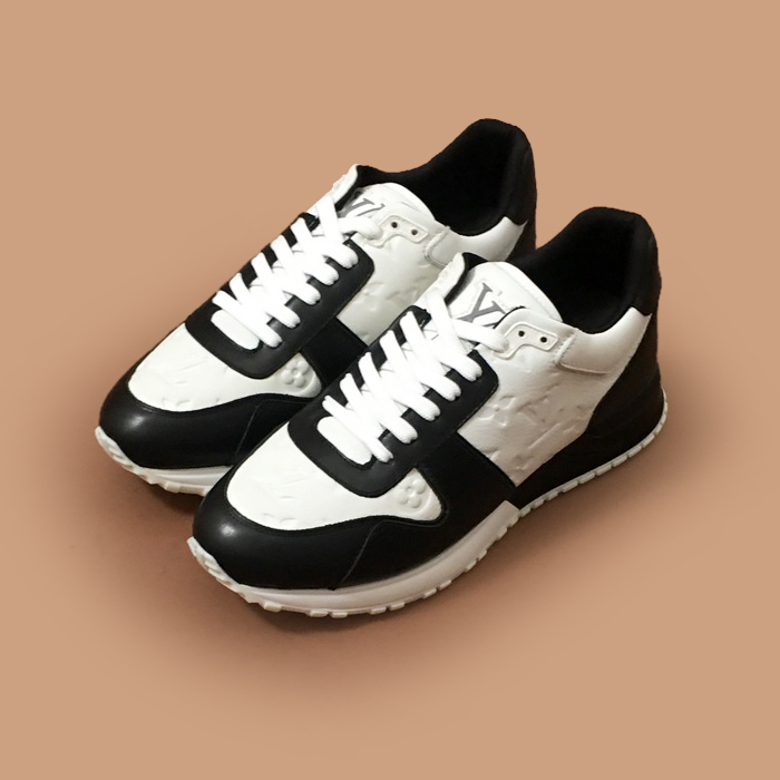 ルイヴィトン メンズ ブラック スニーカー -  