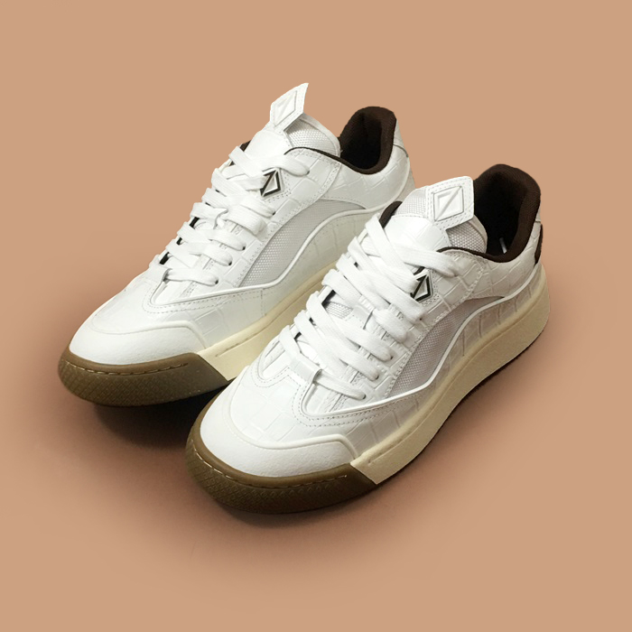 ディオール メンズ カジュアル ホワイト スニーカー -  White  - dio02208x