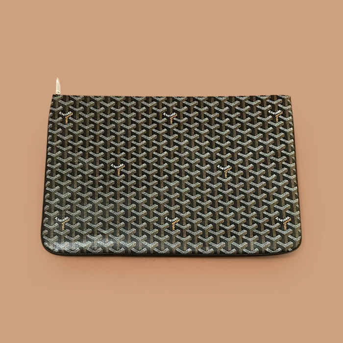 2019 PVC40CM - ゴヤールPVC ユニセックス クラッチバッグ,GYB0136,40CM,グレー