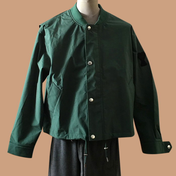 アーミーメンズ カジュアル グリーン ジャケット - Ami Green - ami0307x