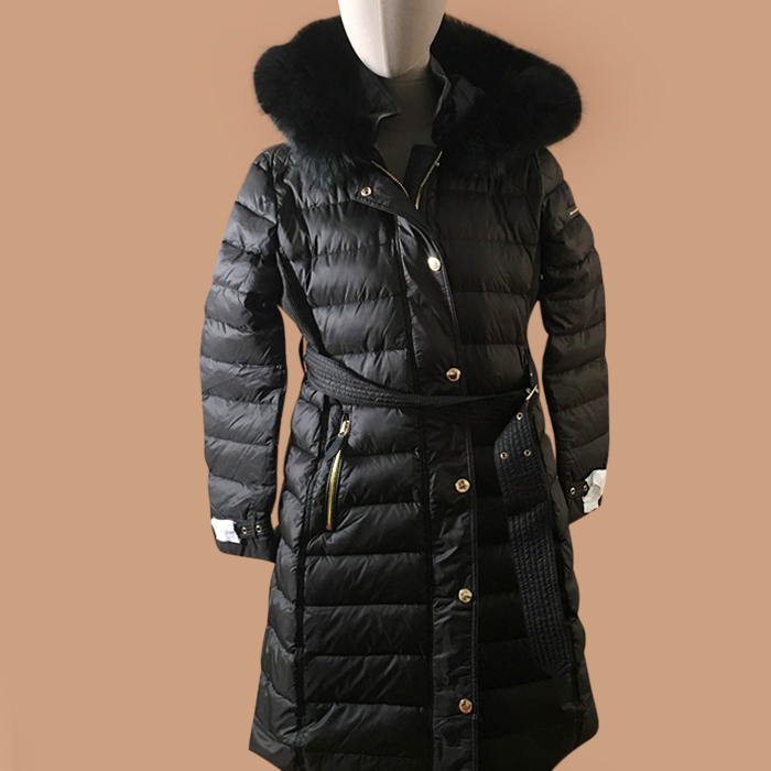 2019  Goose Down Long Padding - バーバリーレディース ヴィンテージ LOGO グースダウン ロングパディング(s - xl).ブラック