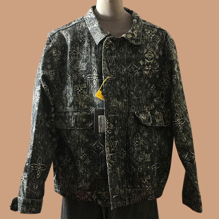 ルイヴィトン メンズ カジュアル ブルー ジャケット -   - lou05352x