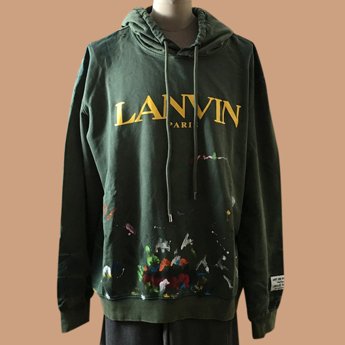 LANVIN Short ランバンユニセックス LOGO 半袖Tシャツ Size(s - xl)