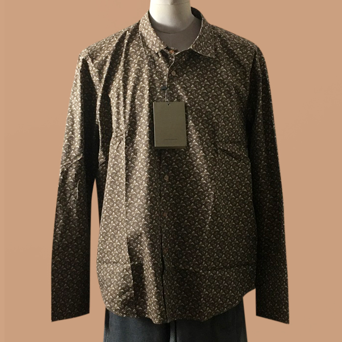  Basic  - バーバリーメンズ ヴィンテージ ベーシック シャツ Bur03874x Size(s - xl) キャメル
