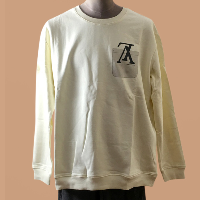 ルイヴィトン メンズ モダン アイボリー スウェット -  Ivory  - lou05280x