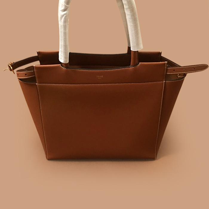 セリーヌ レディース キャメル カバスバッグ -  Camel Cabas - ce73x