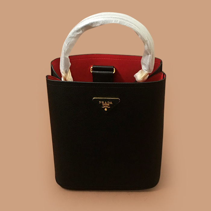 プラダ レディース ブラック バケットバッグ -  Bag