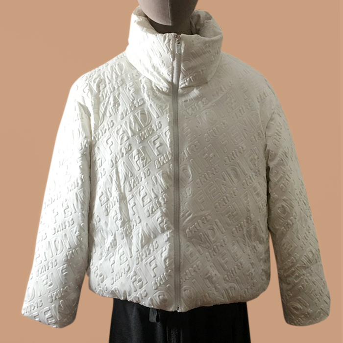 フェンディ レディース グースダウン ホワイト パディング -  Green Padding - fen01291x