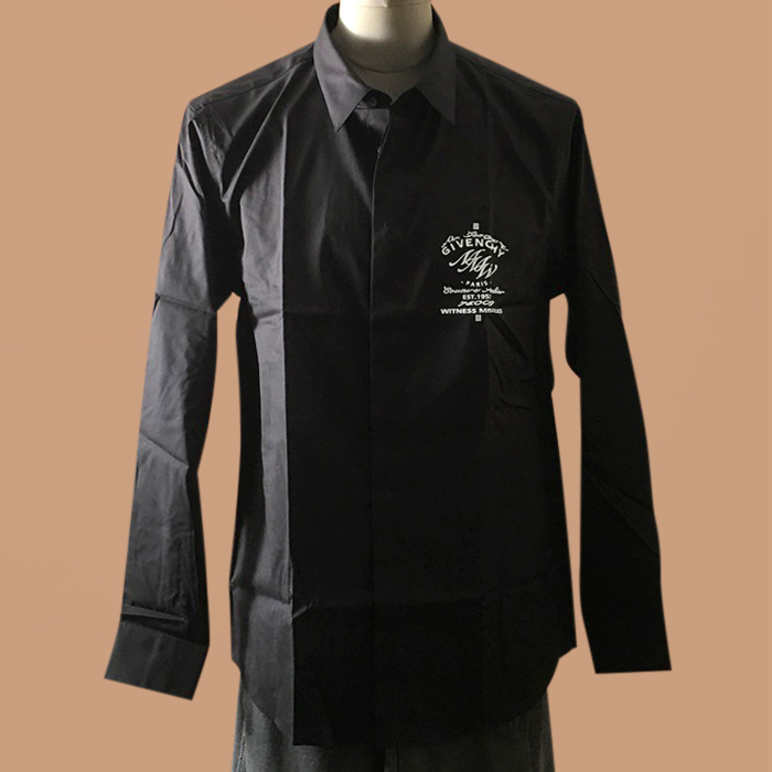 ジバンシィ ユニセックス モダン ブラック シャツ - Givenchy - giv0877x