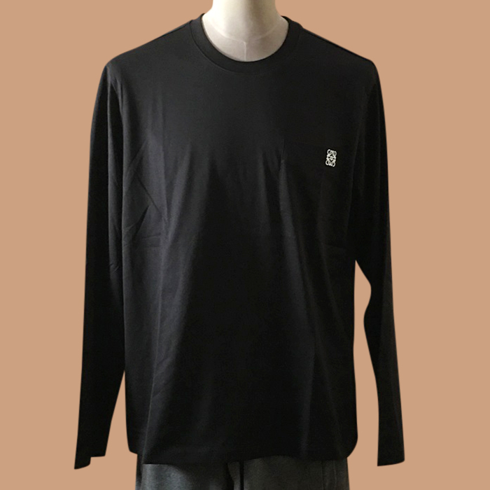 ロエベ メンズ クラシック ブラック スウェット -  - loe0656x