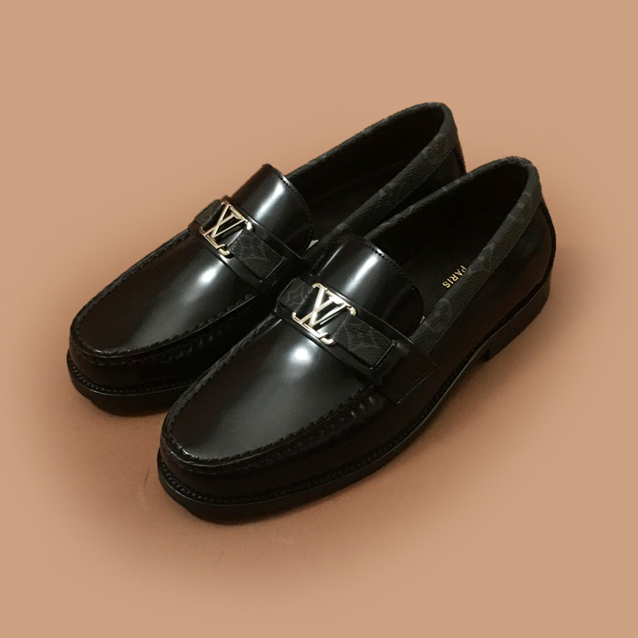 ルイヴィトン メンズ ヒドゥン ブラックローファー -  Loafer