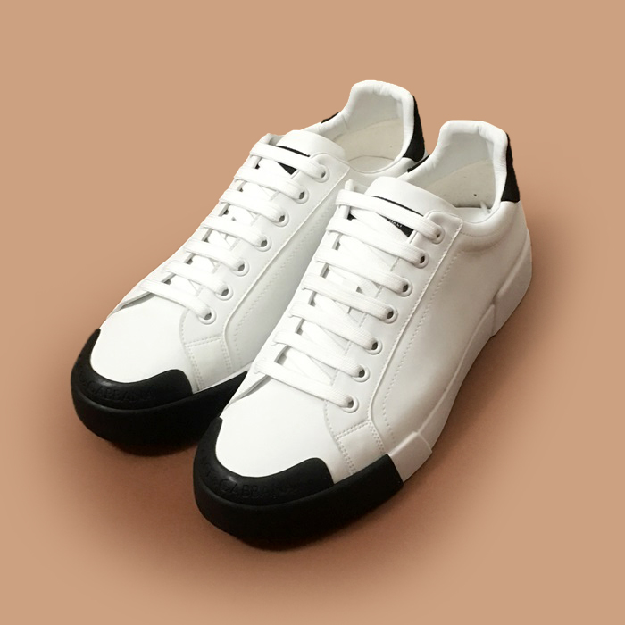 ディーアンドジー メンズ クラシック ブラック スニーカー -  - dol0333x