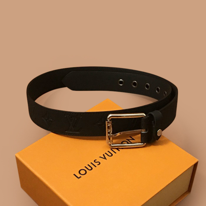   Belt,3.5cm - ルイヴィトンメンズレザーベルト,3.5cm,ブラック