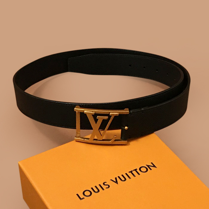   Belt,3.5cm, - ルイヴィトンメンズレザーベルト,3.5cm,ブラック