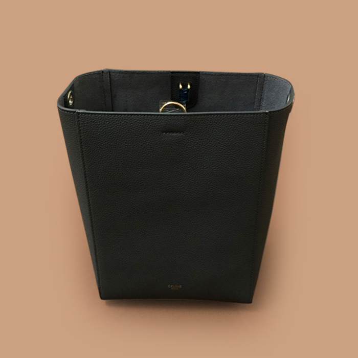 セリーヌ 2019レザー빅バッグ バケット トートバッグ30CM,グレー