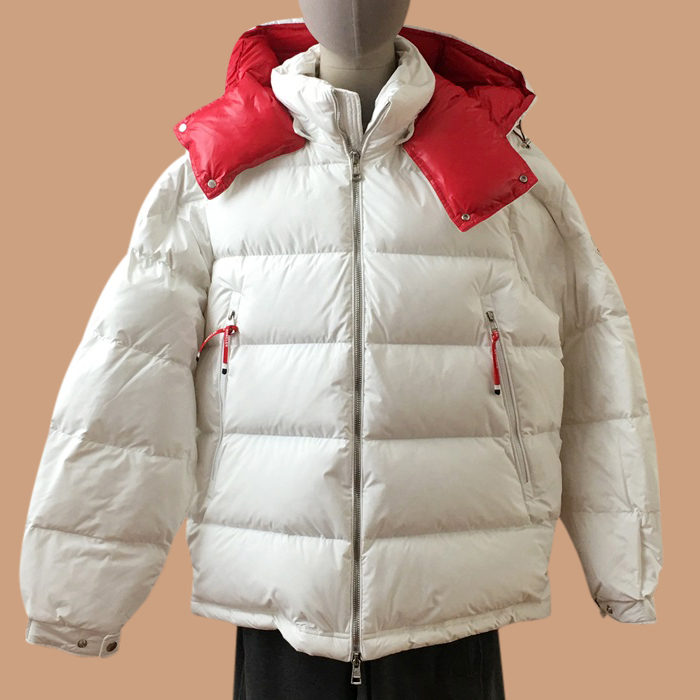 モンクレール メンズ ダックダウン ホワイト パディング - White Padding