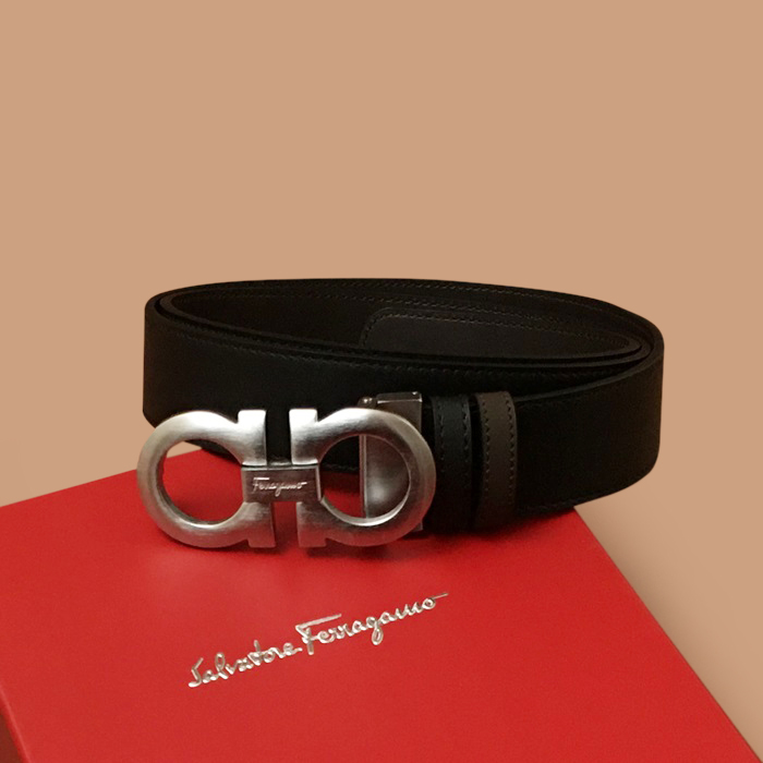   Belt,3.5cm,FERBT0081 - フェラガモメンズレザーベルト,3.5cm,ブラック